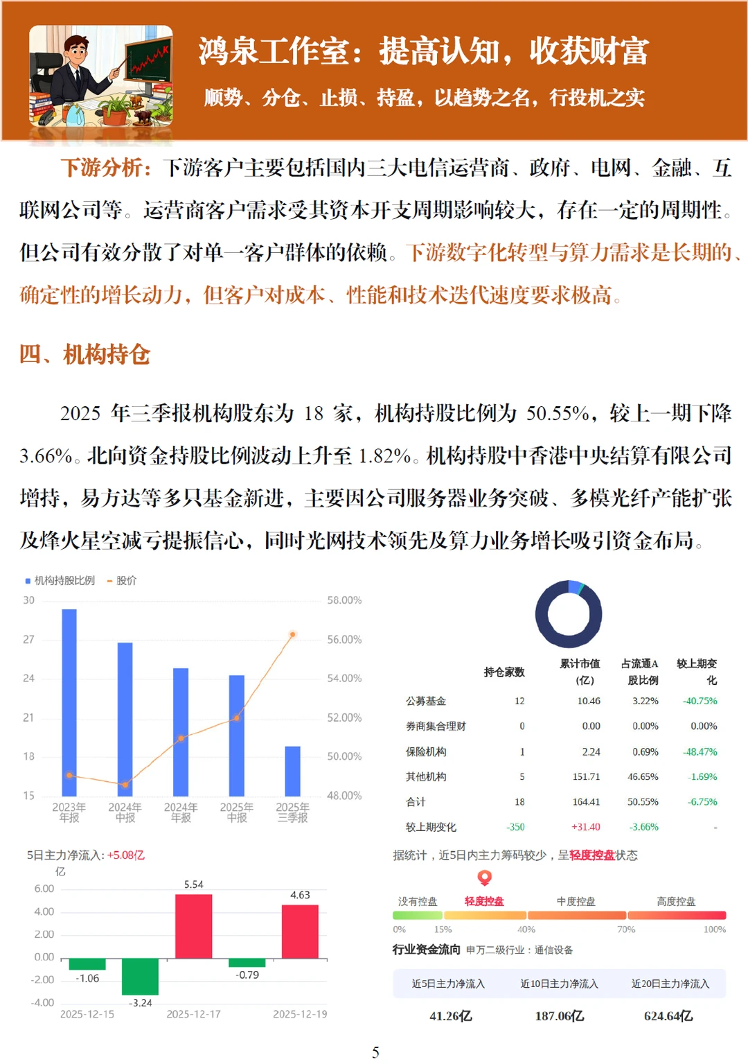 烽火通信：“光+算” 双轮驱动下的转型逻辑