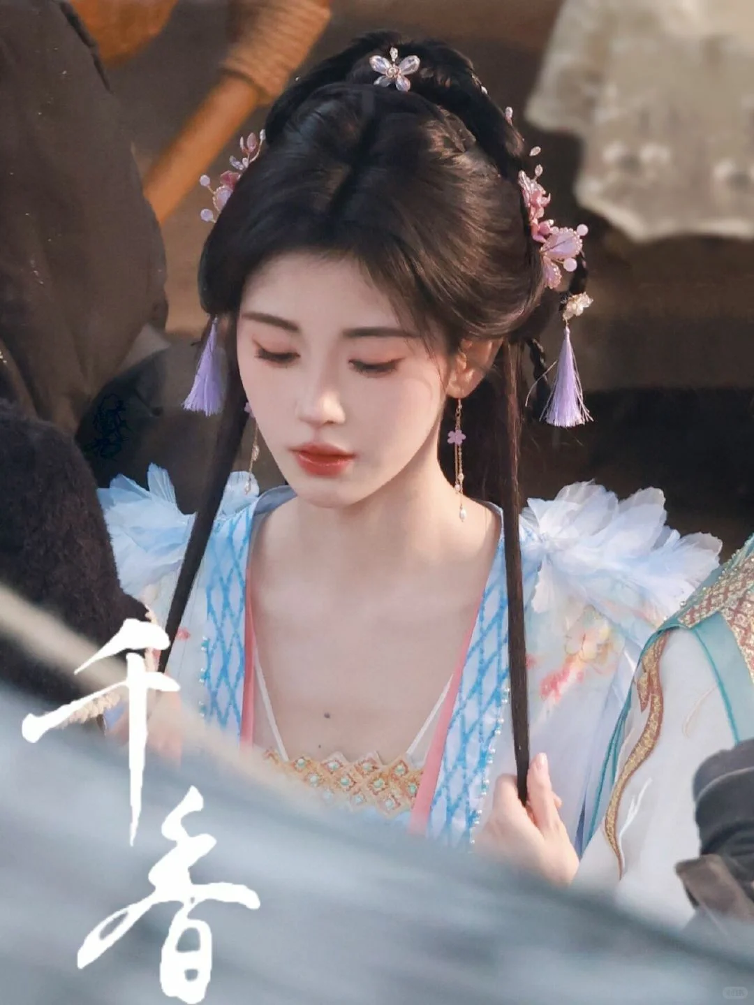 鞠婧祎古装小众神图