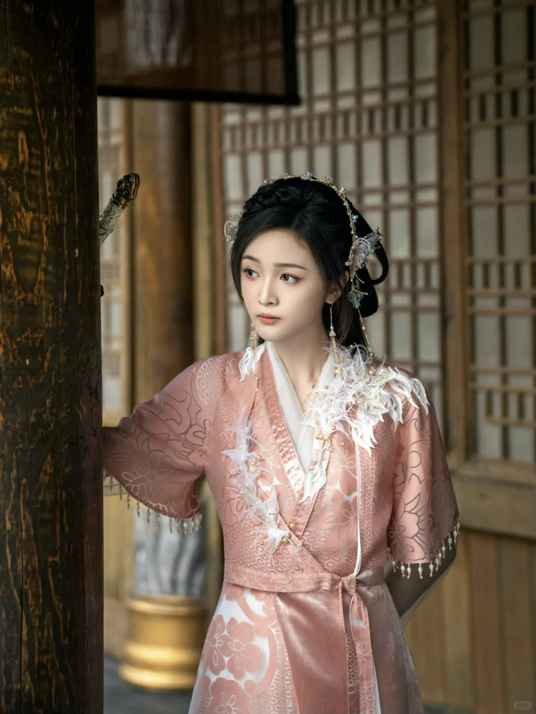 粉妆玉琢🩷女明星绝美粉色古装造型