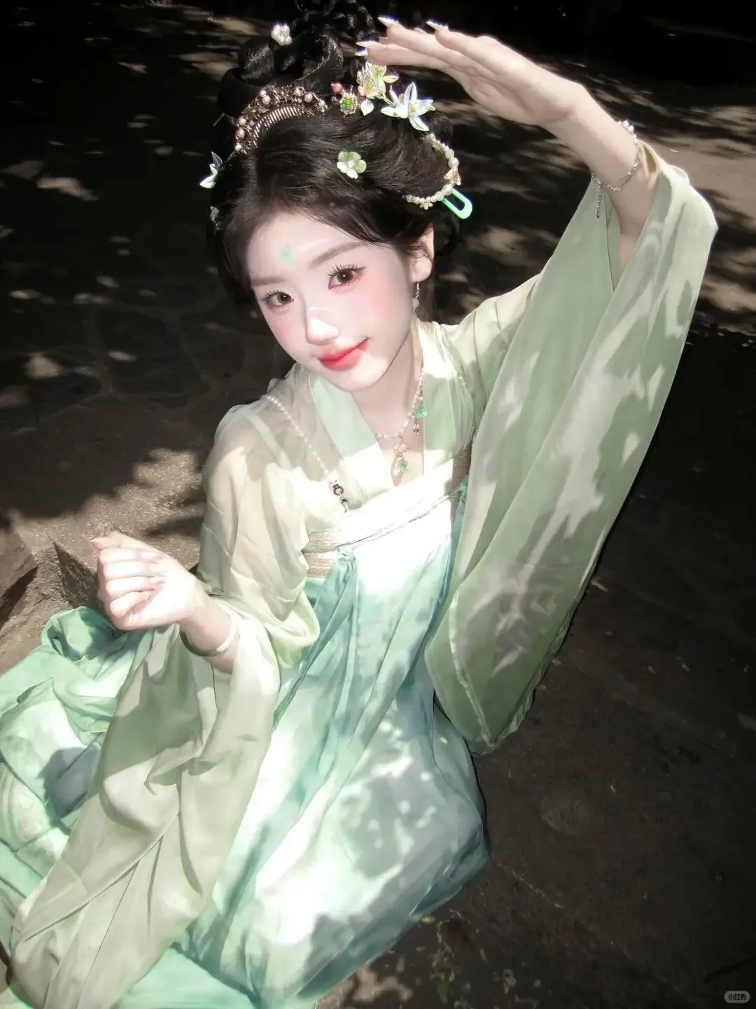 夏日汉服来啦❗超少女感的唐风汉服妆容