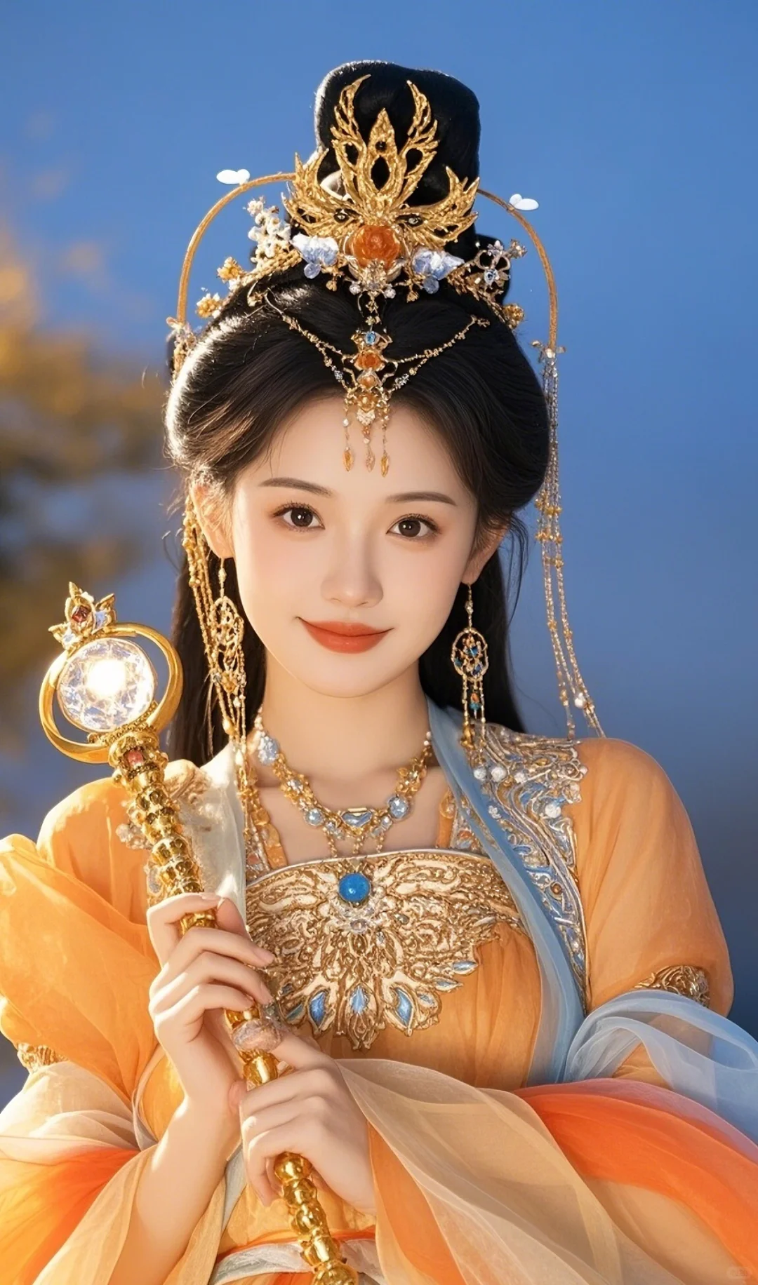 仙女橙儿(ai生成)