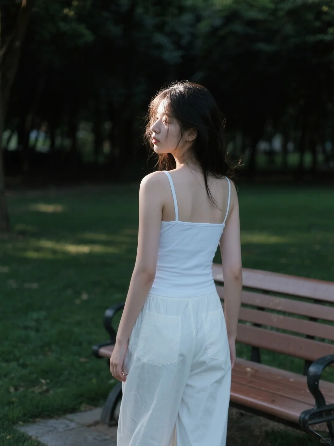 我在公园读到了夏天🍃