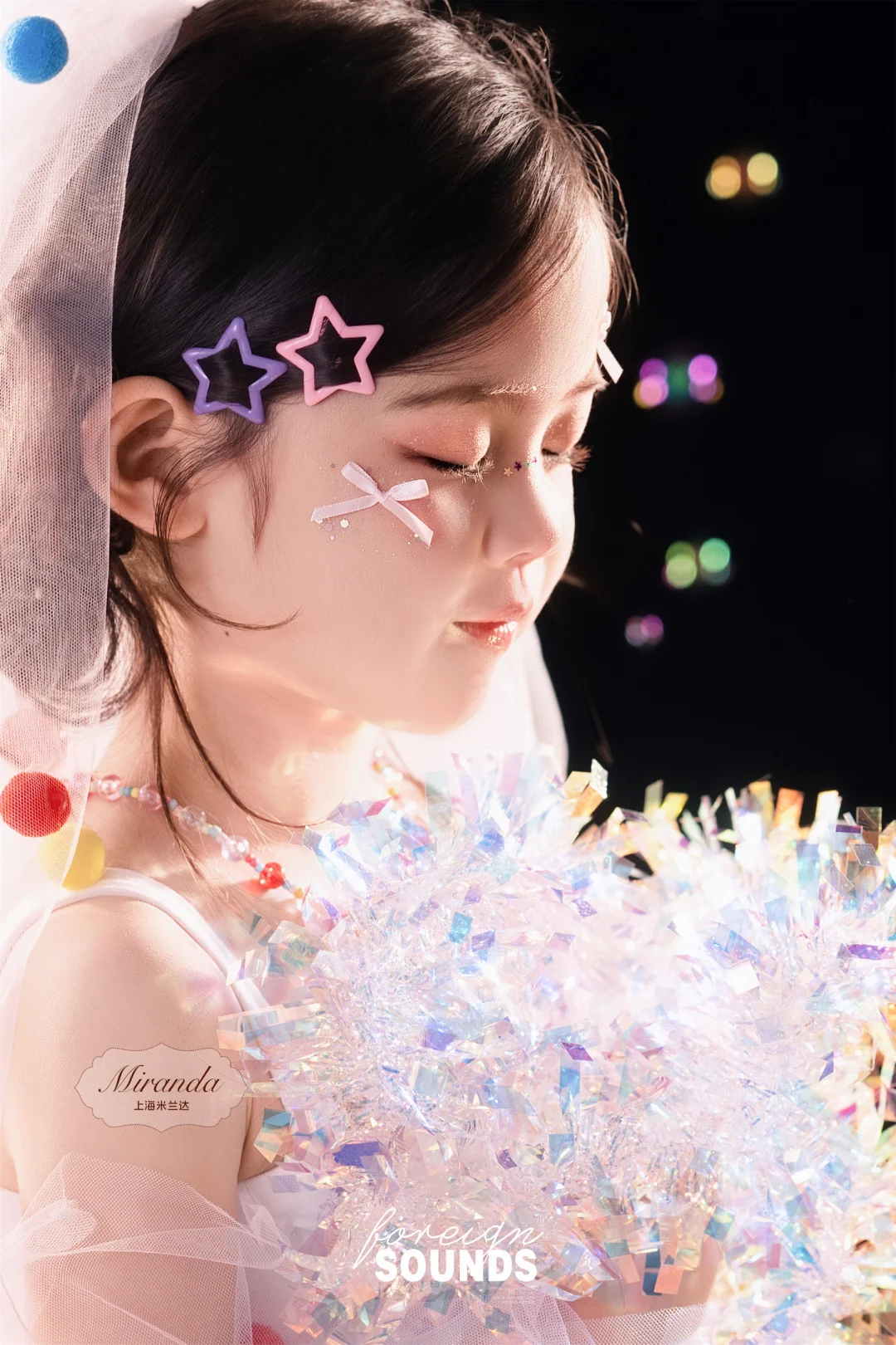听我的❗️今天做粉色泡泡公主🎀女宝生日写真