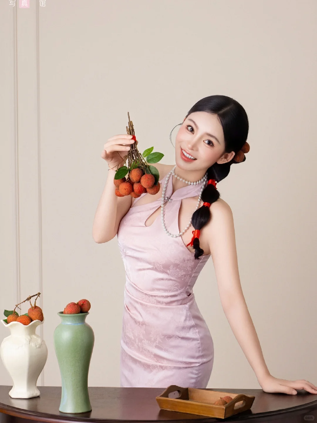 🔥被追问800次的明星荔枝少女写真！绝了