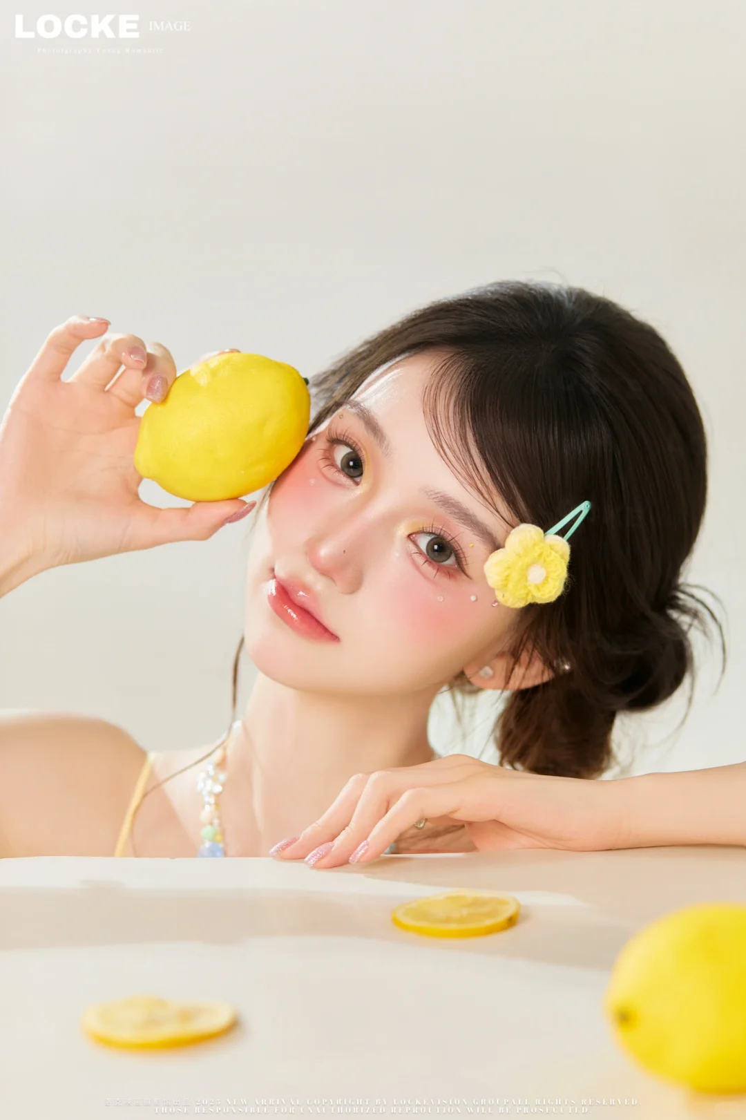 挑战拍100组写真（11/100）夏日柠檬少女🍋