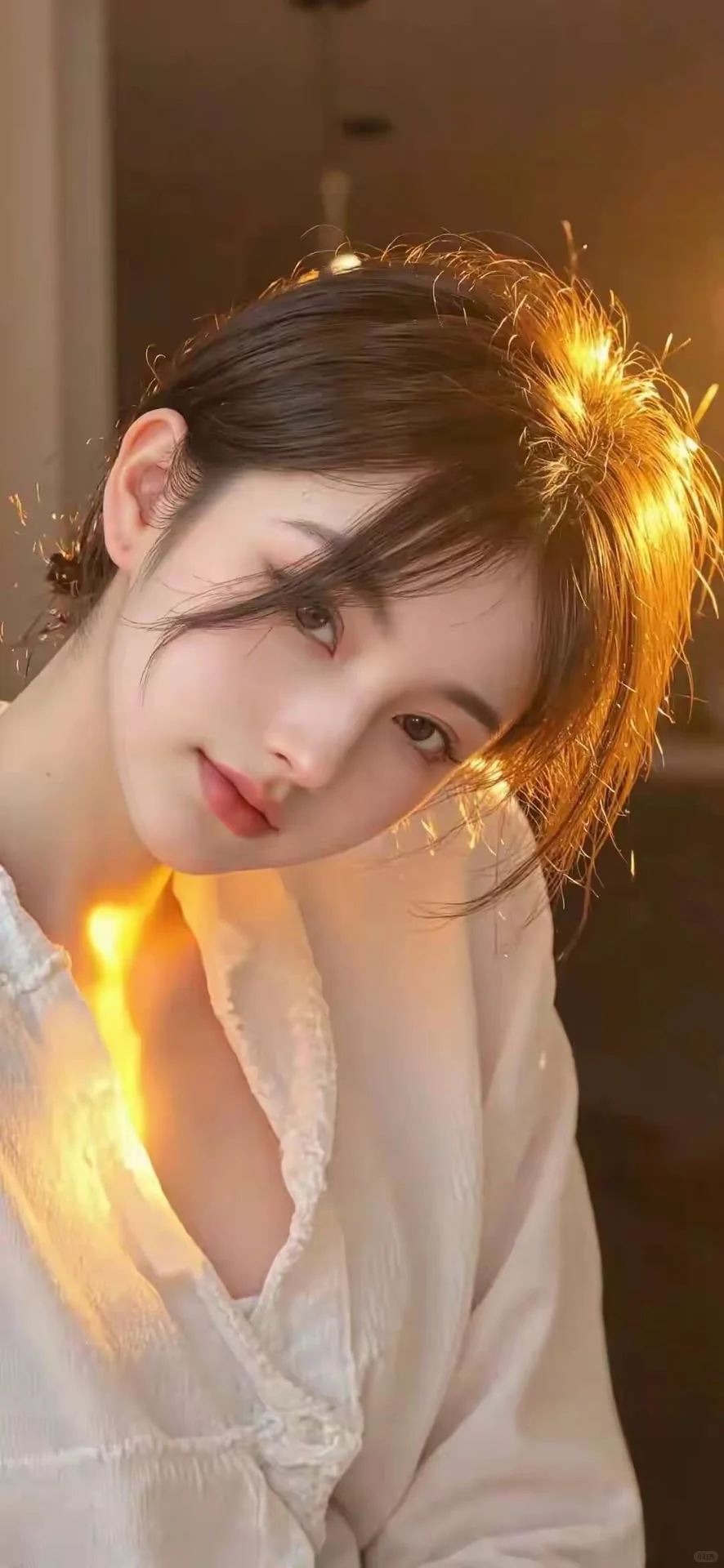 光与影的东方美女肖像✨