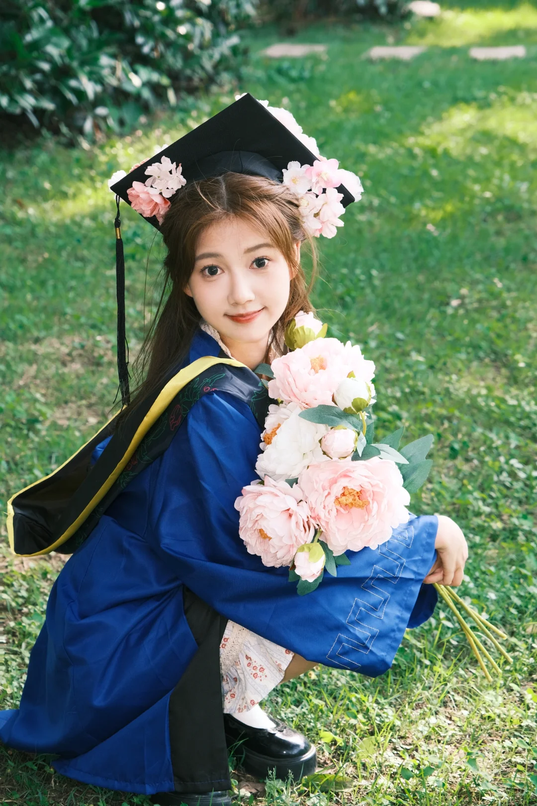 真的有被这个毕业照美到🎓