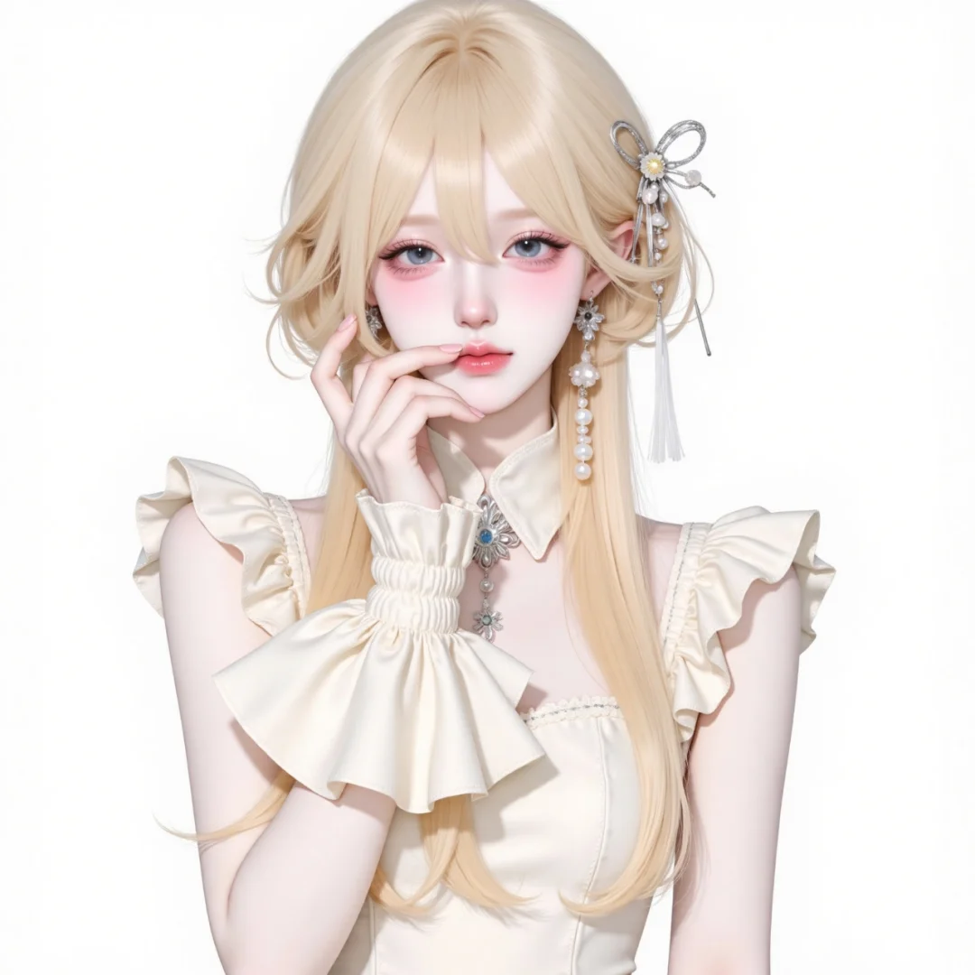 白底女头/甜御女头