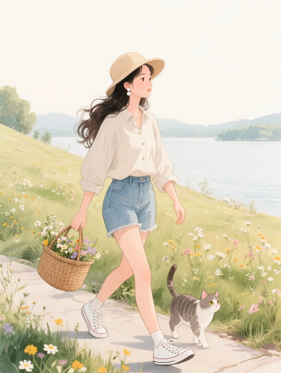 小清新插画，治愈你！