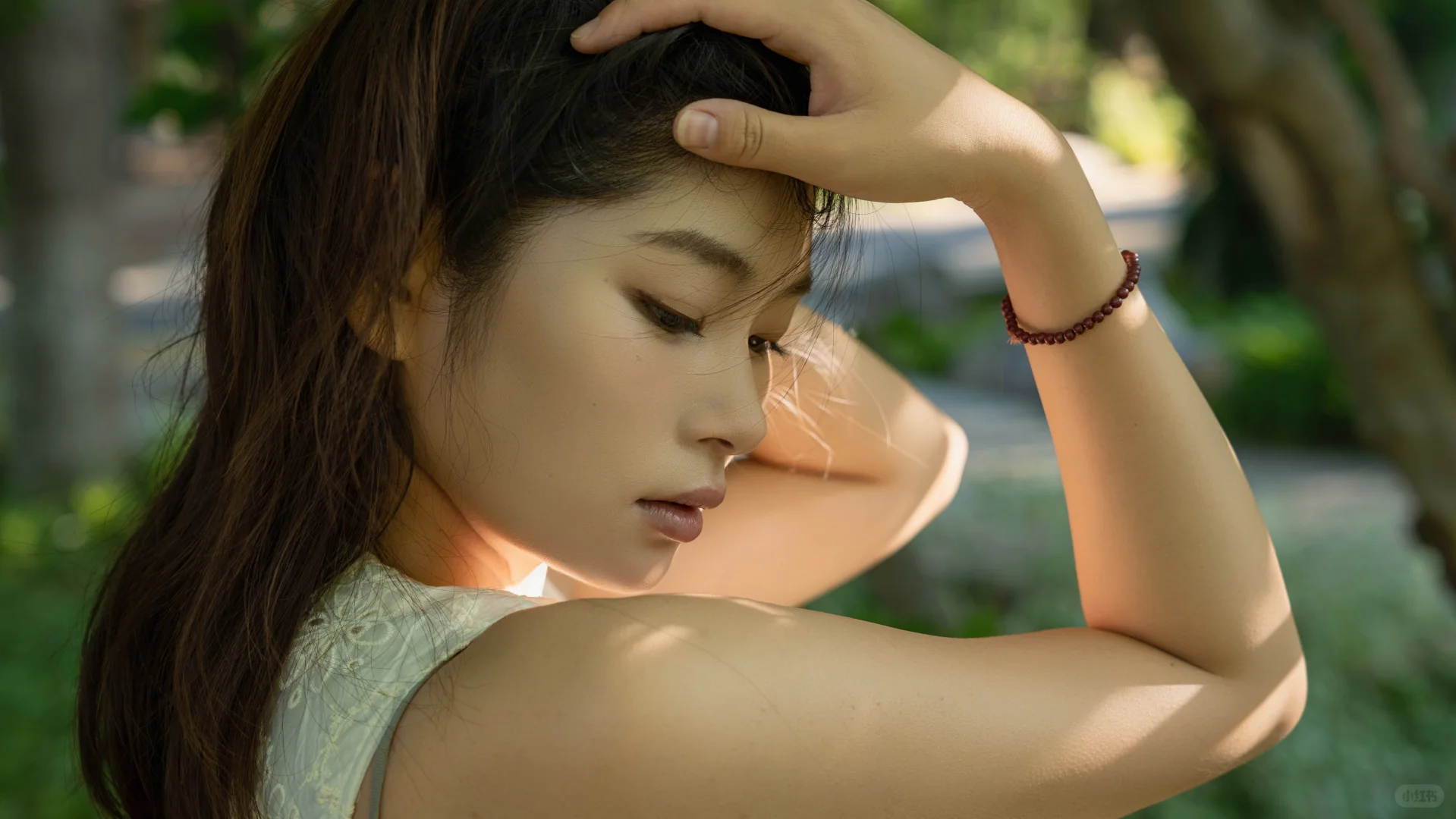 公园才是女生的「天然摄影棚」