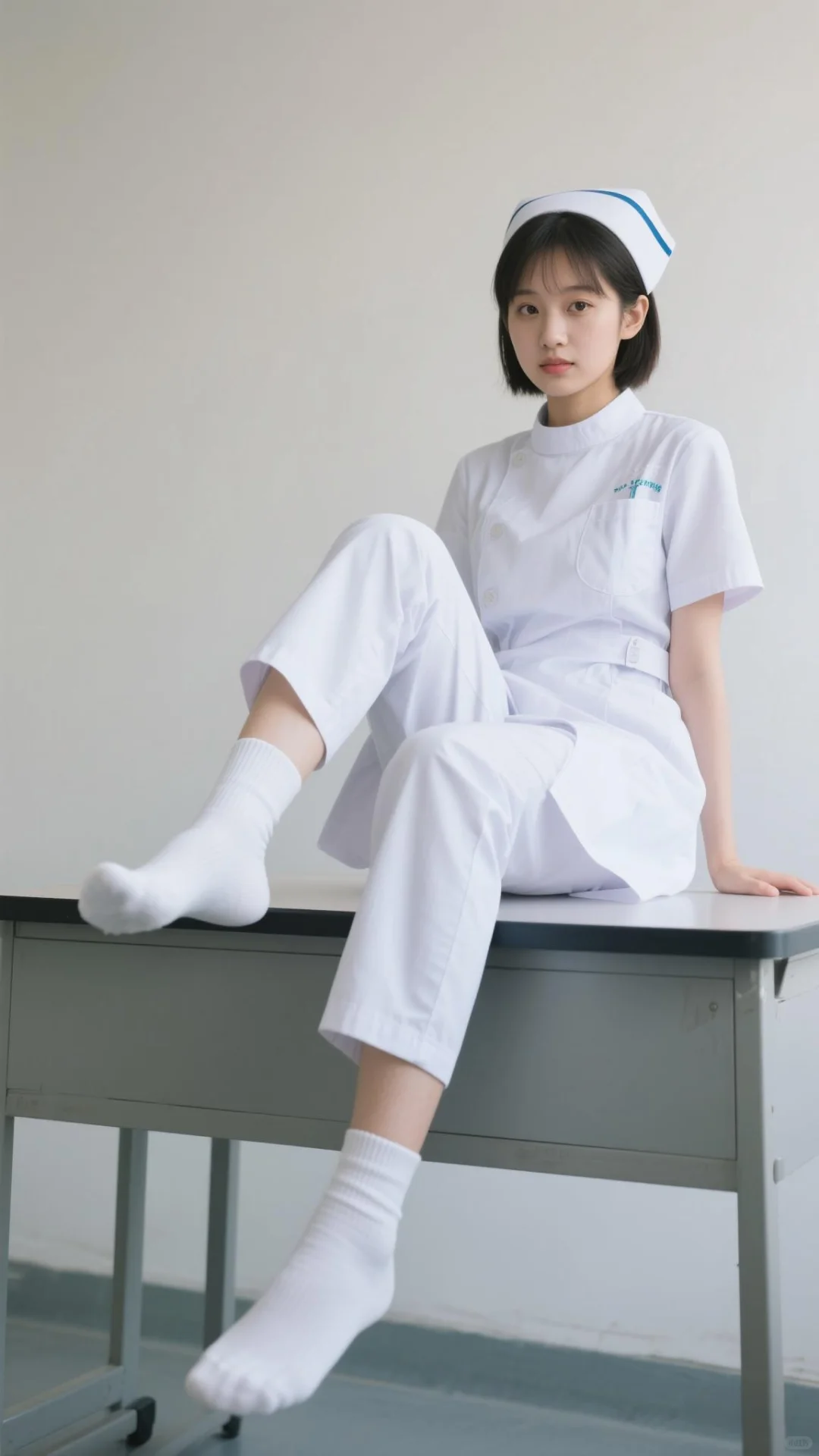 AI画的小护士