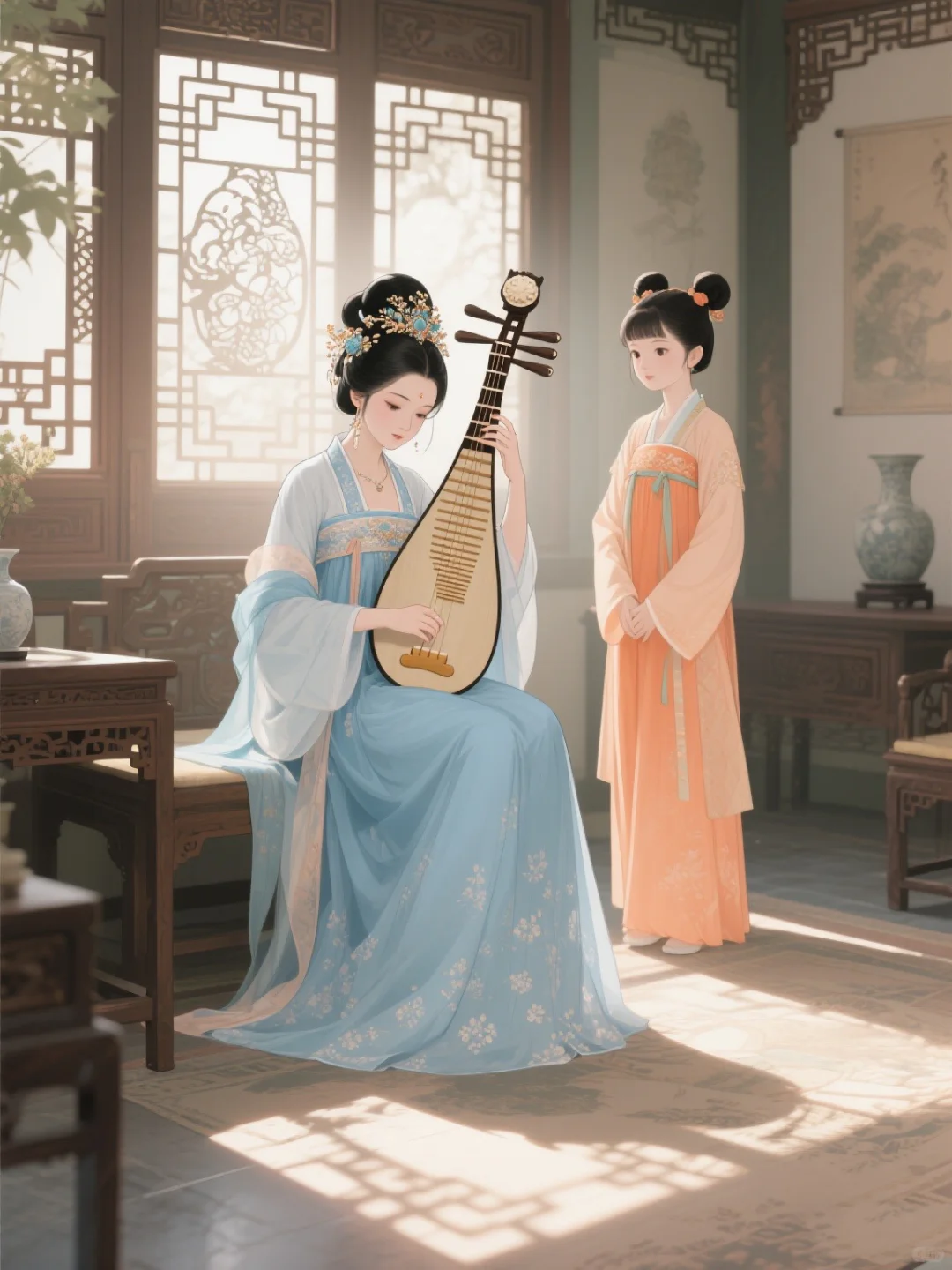 入宫选妃，穿哪套衣服最合适？