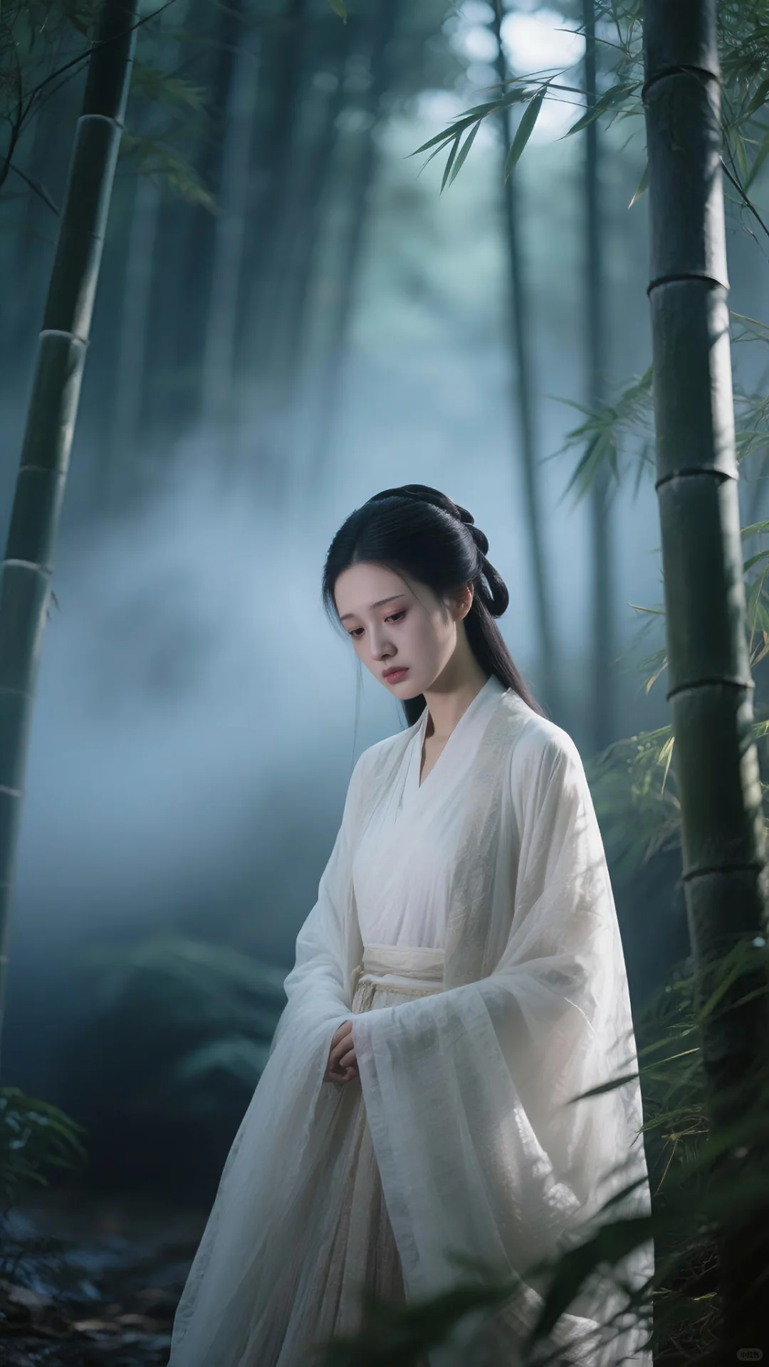 是误入仙侠世界的古风美女啊！