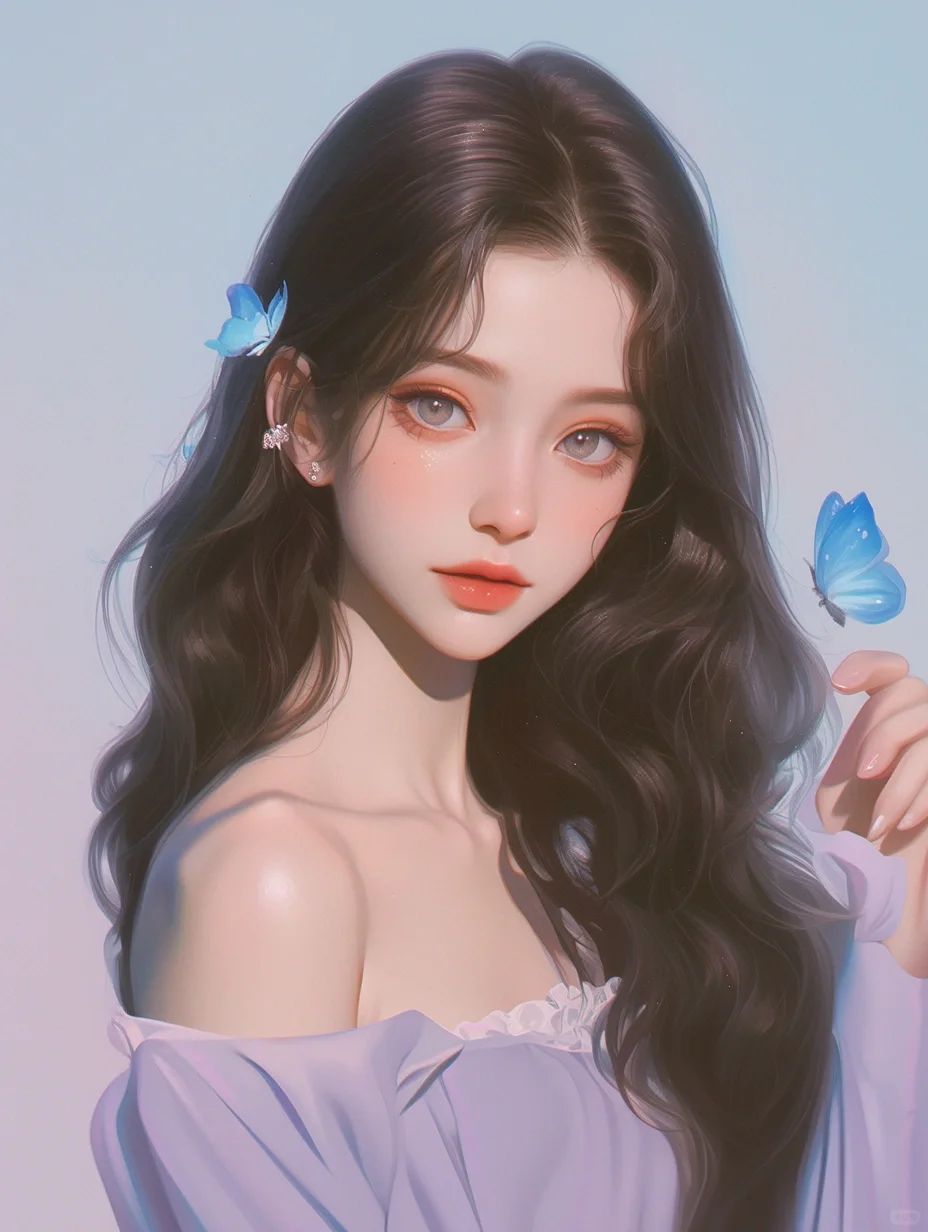 冷艳系仙女~公主头像分享Ai每日一画