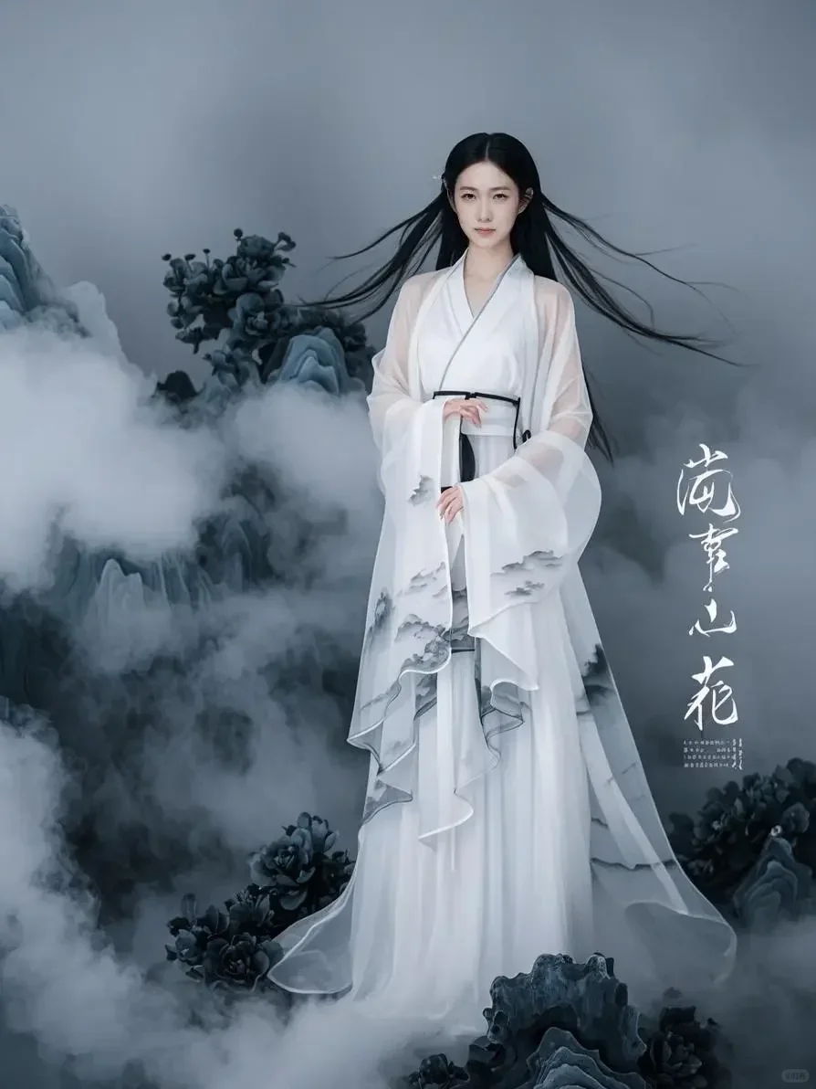 清冷又仙气的古装女孩，美！