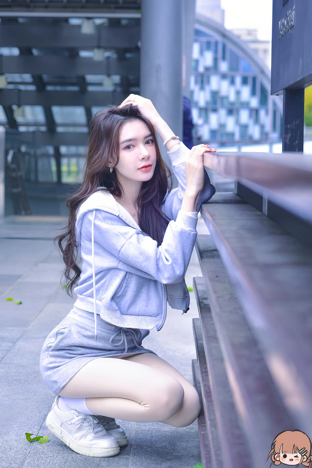 拍到了超温柔的少女感小姐姐！