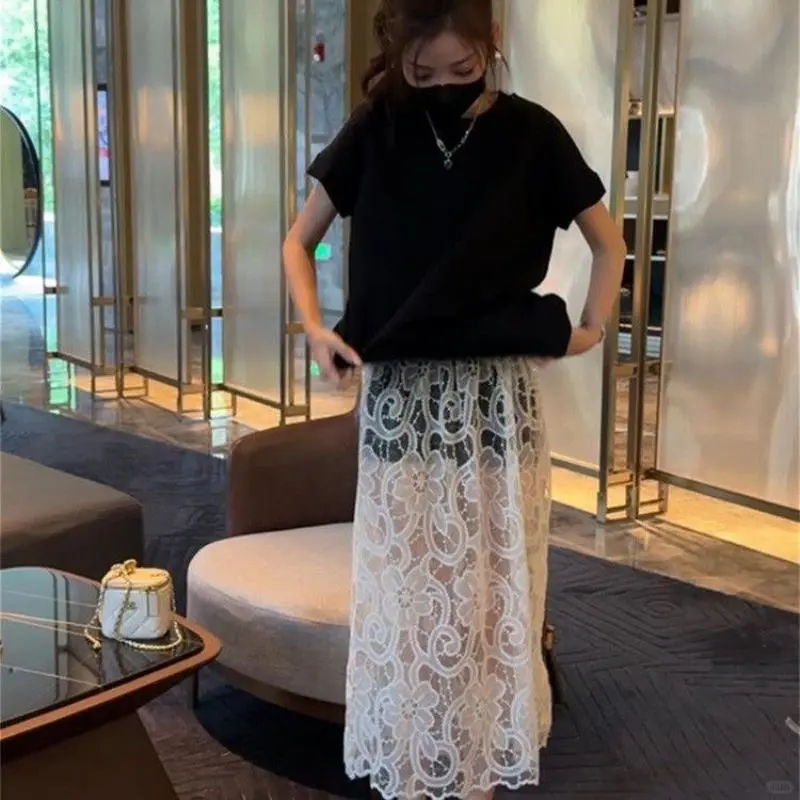 韩版透视叠穿连衣裙两件套，美到炸🎀
