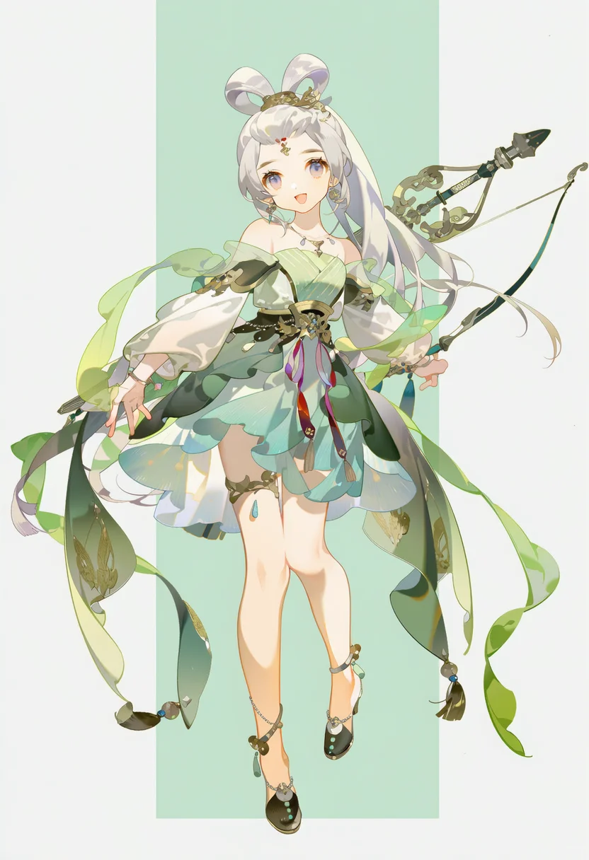 绿色系 古风 小师妹 oc ootd