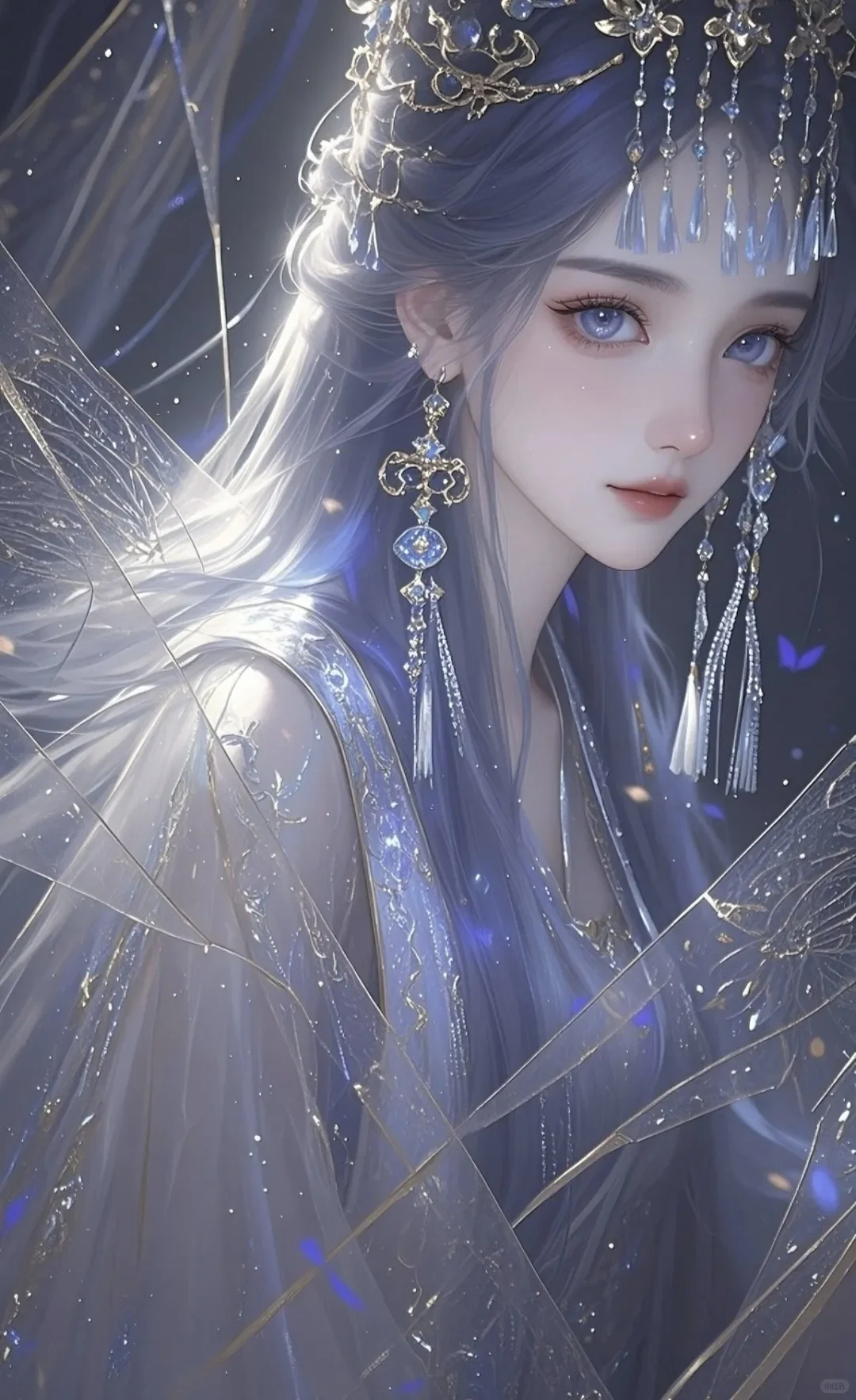 绝美仙气古风人物插画～