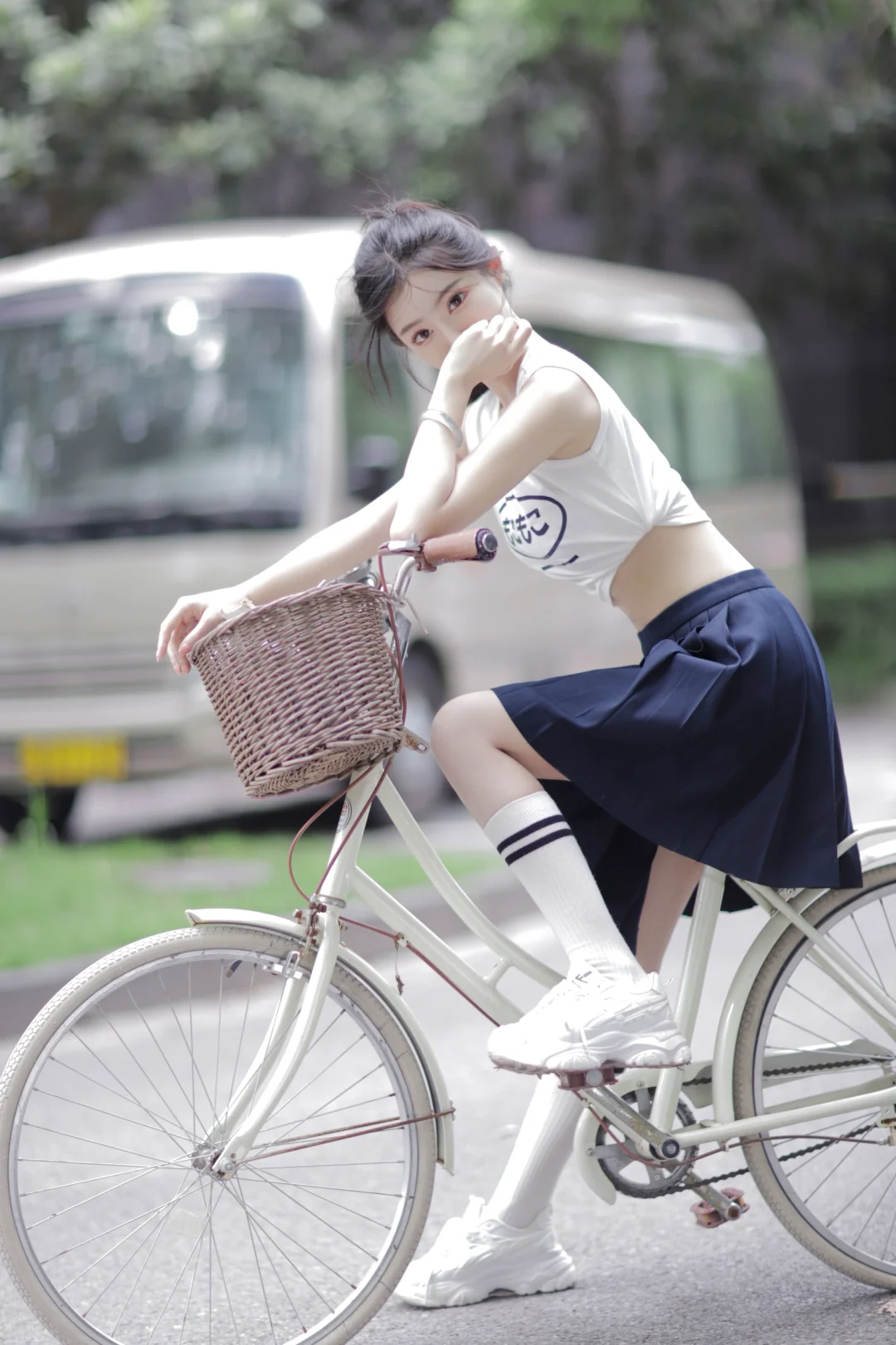 盛夏的青梅果~夏日少女写真拍照穿搭