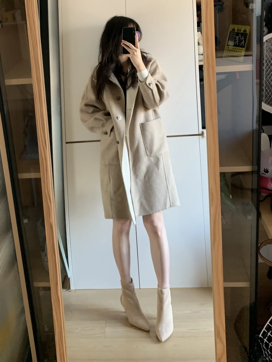 超级显腿长的小猫跟短靴