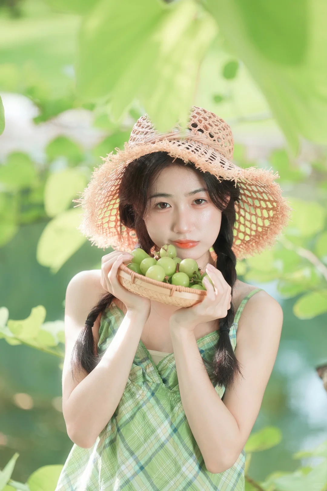夏日甜妹🍃佳能拍出夏天清透感