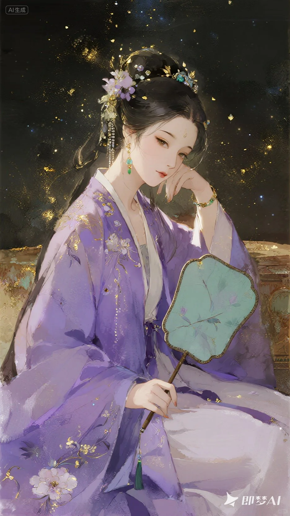 怎么，夫君不敢直视我的眼睛