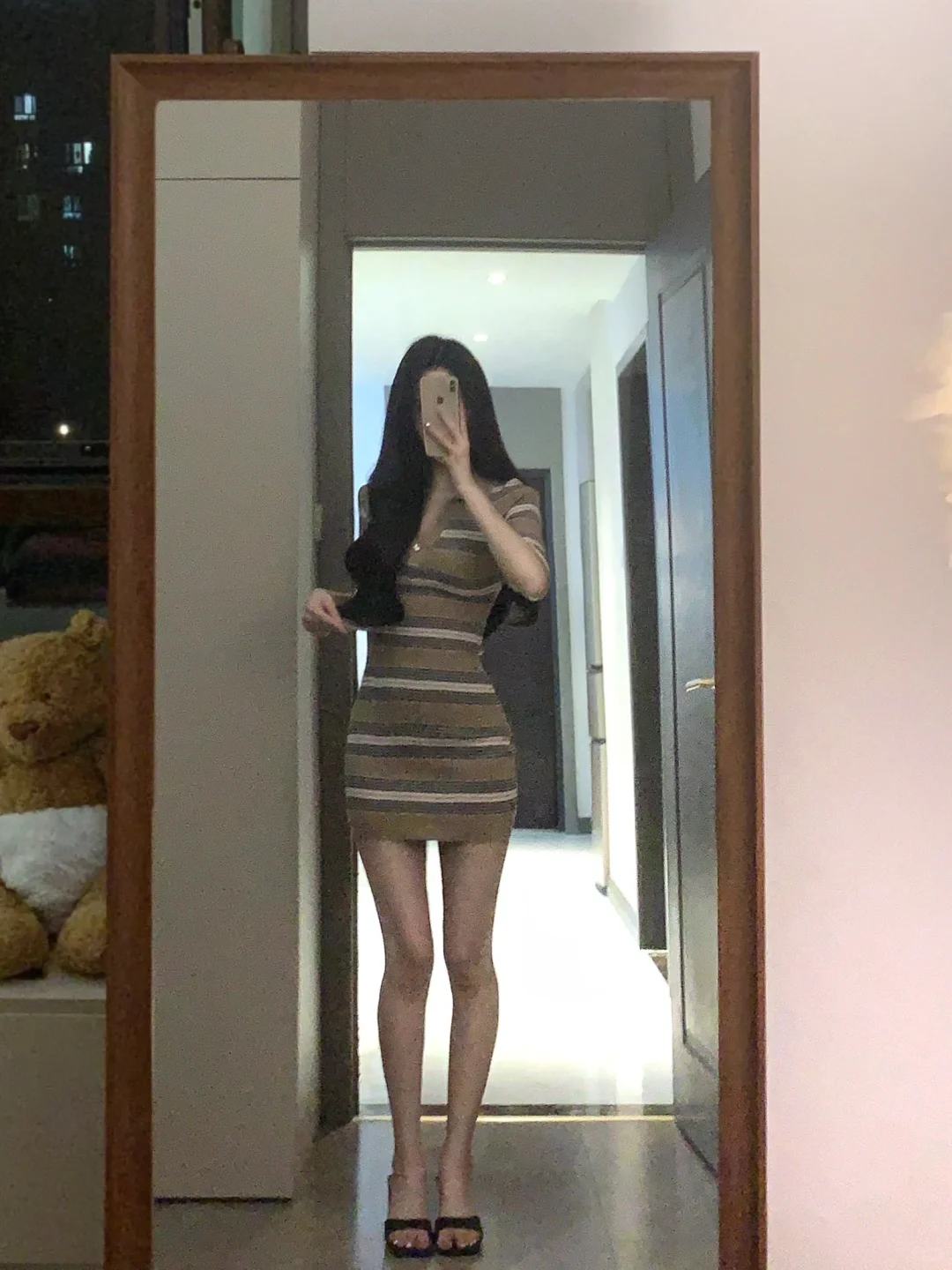 好喜欢显身材的衣服～
