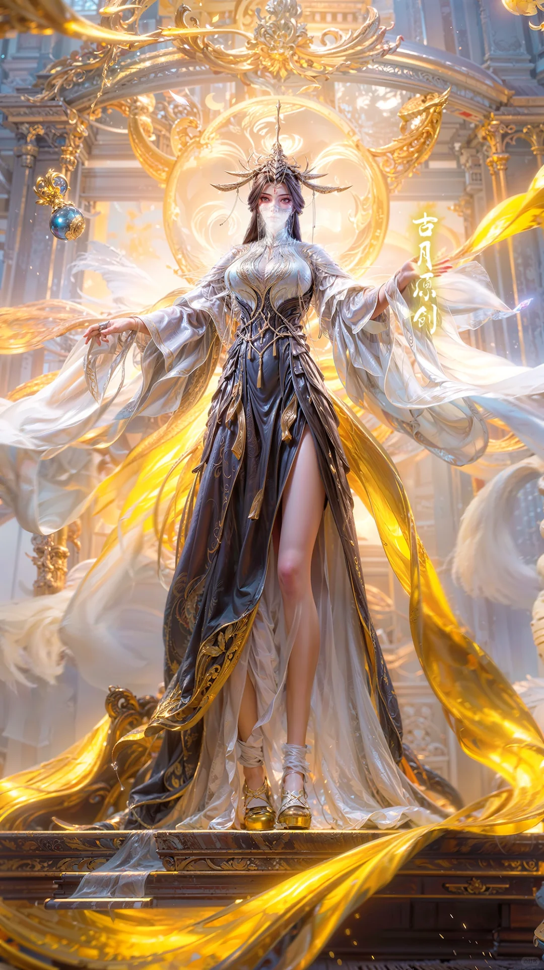 国漫百炼成神系列同人手机壁纸-玉婆婆
