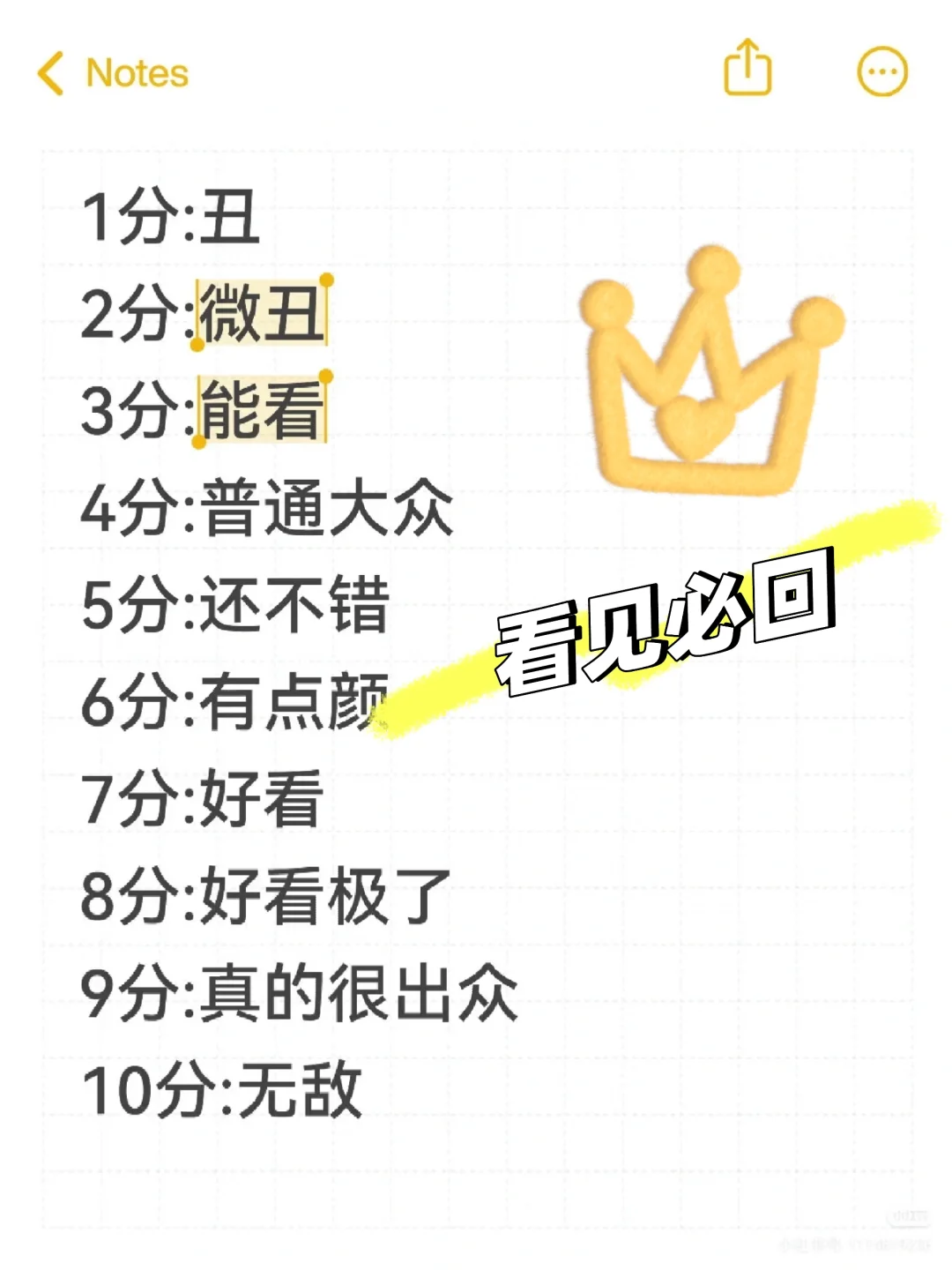 在线颜值打分，仅代表个人观点哦