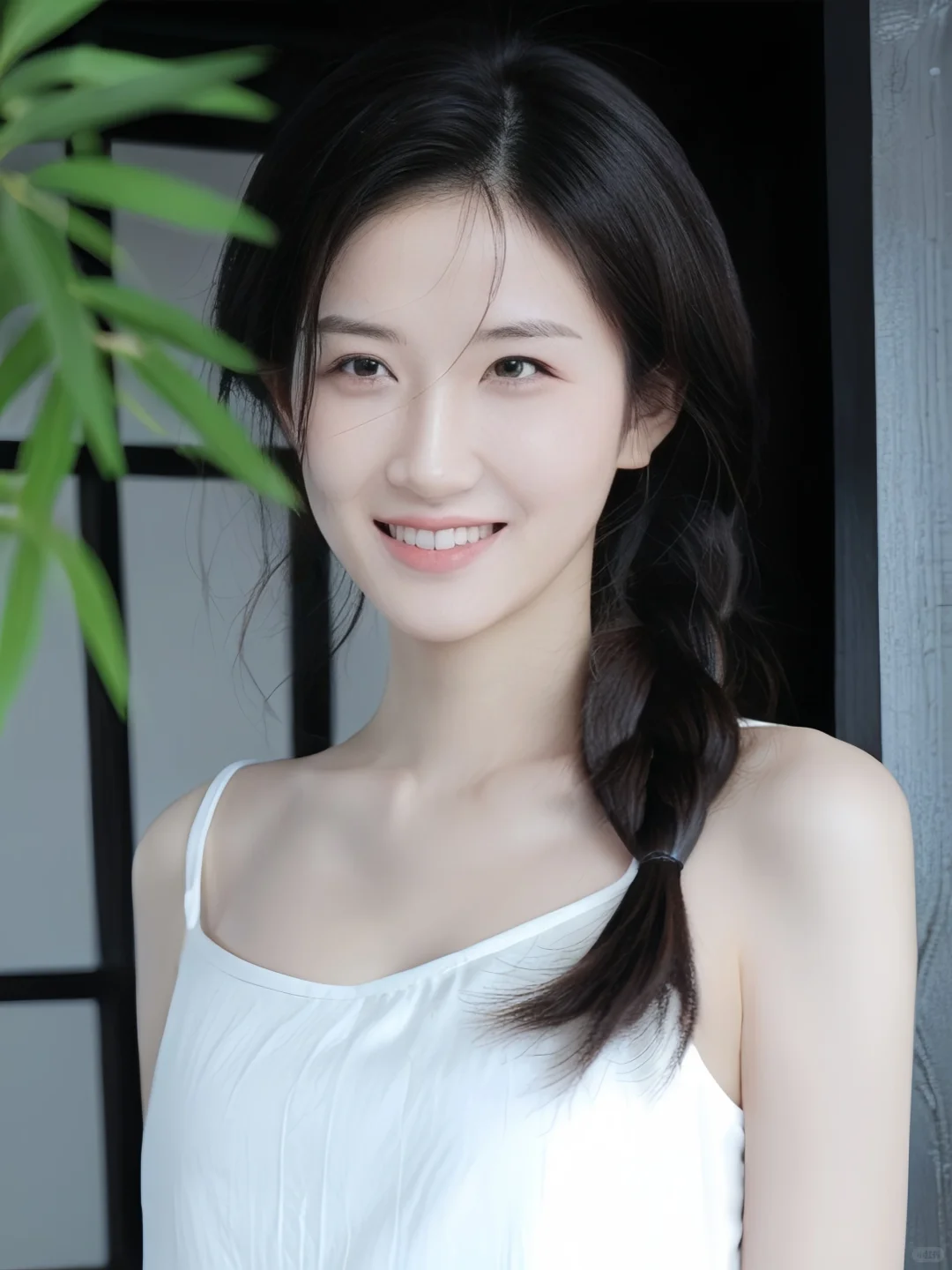 AI绘画创作美女，每一帧都有不同