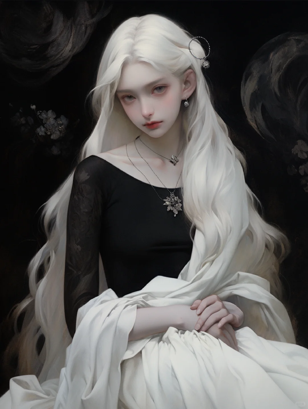 岚小姐 | 冷艳系白发仙女