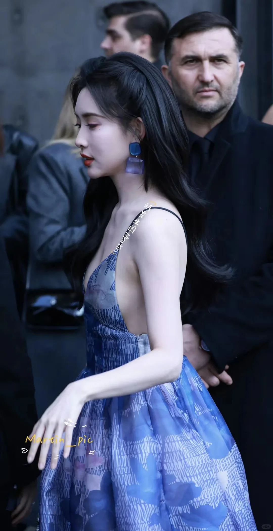 女明星系列之孟子义米兰时装周生图惊鸿一瞥