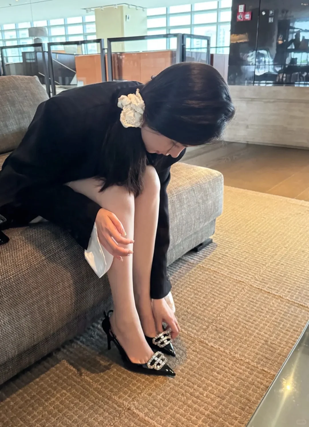 巴黎世家高跟鞋绝美啦姐妹们