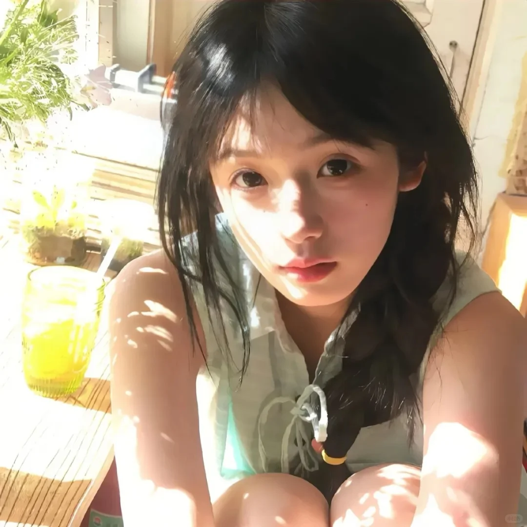 清新春日系氛围感女头