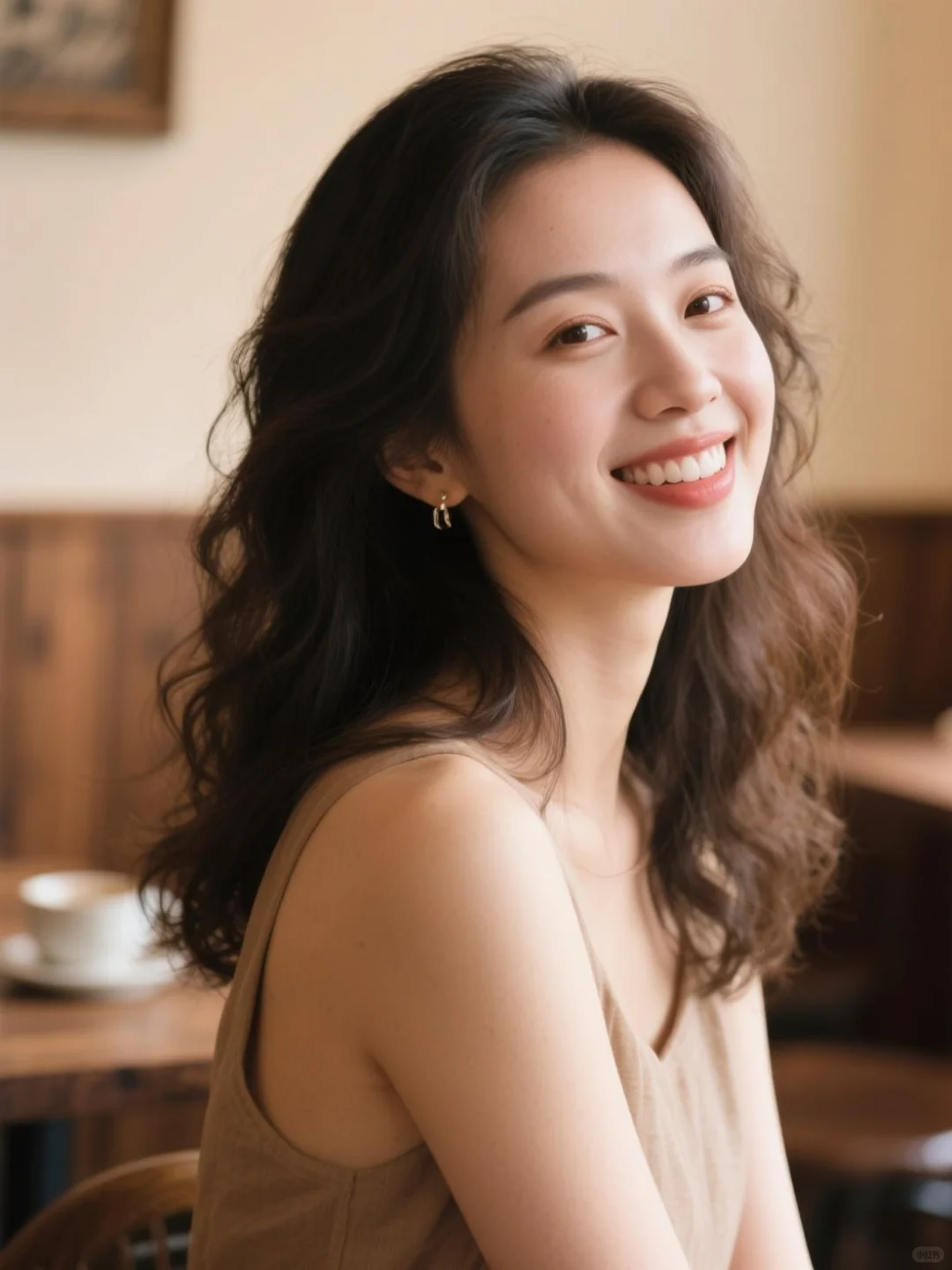 高清文艺女神 | 咖啡馆里的温柔时光