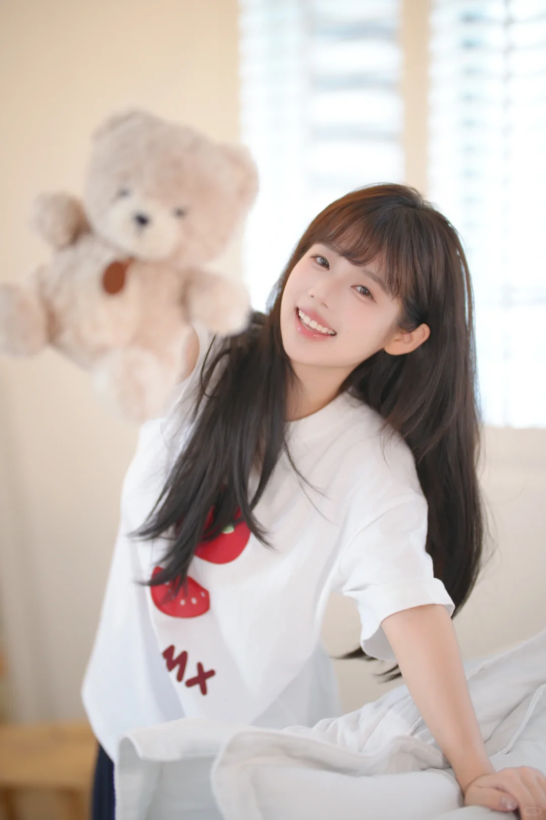 居家少女拍摄分享|可爱的小熊🧸