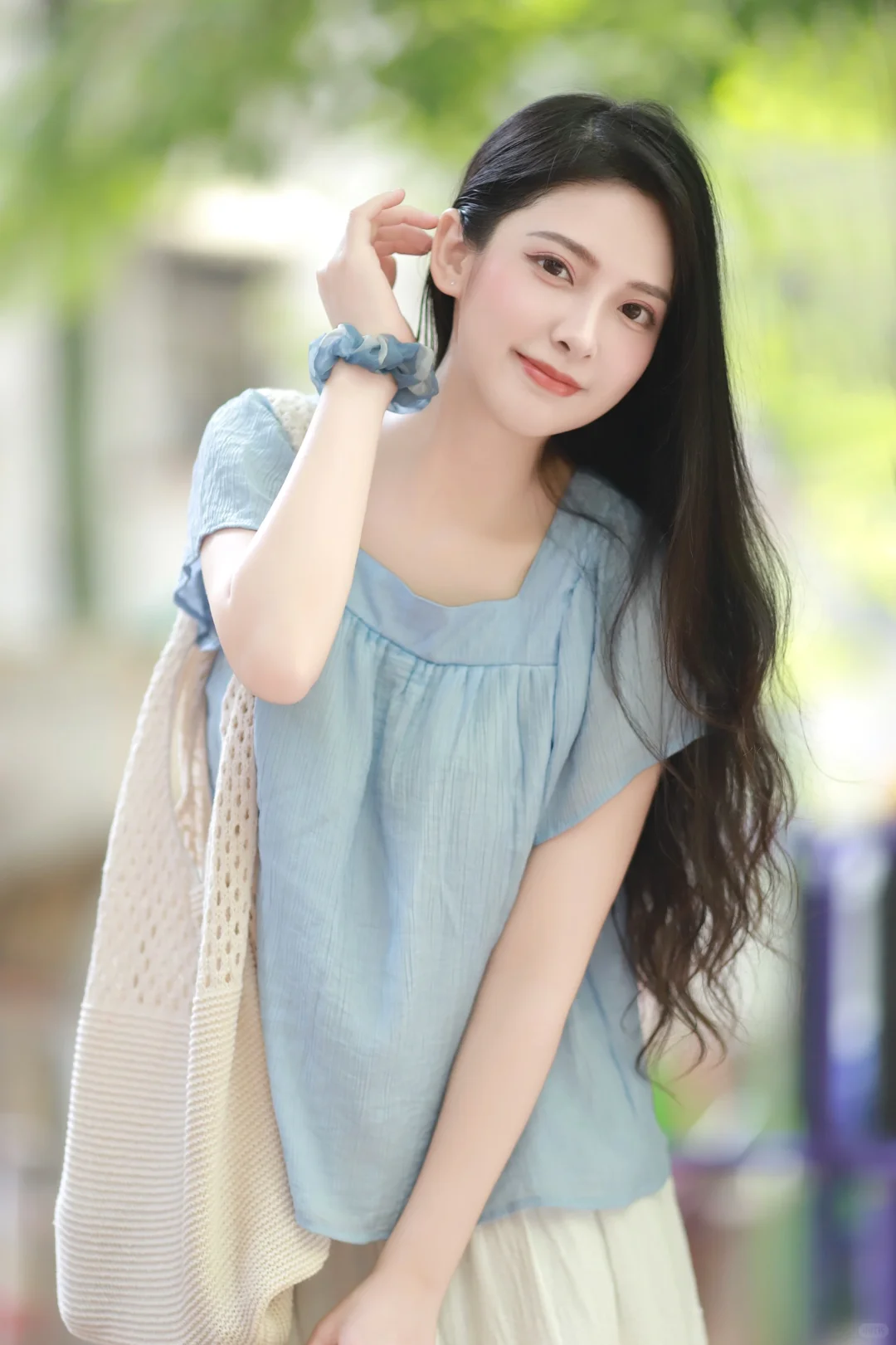 小清新少女写真丨姿势分享丨附佳能相机参数