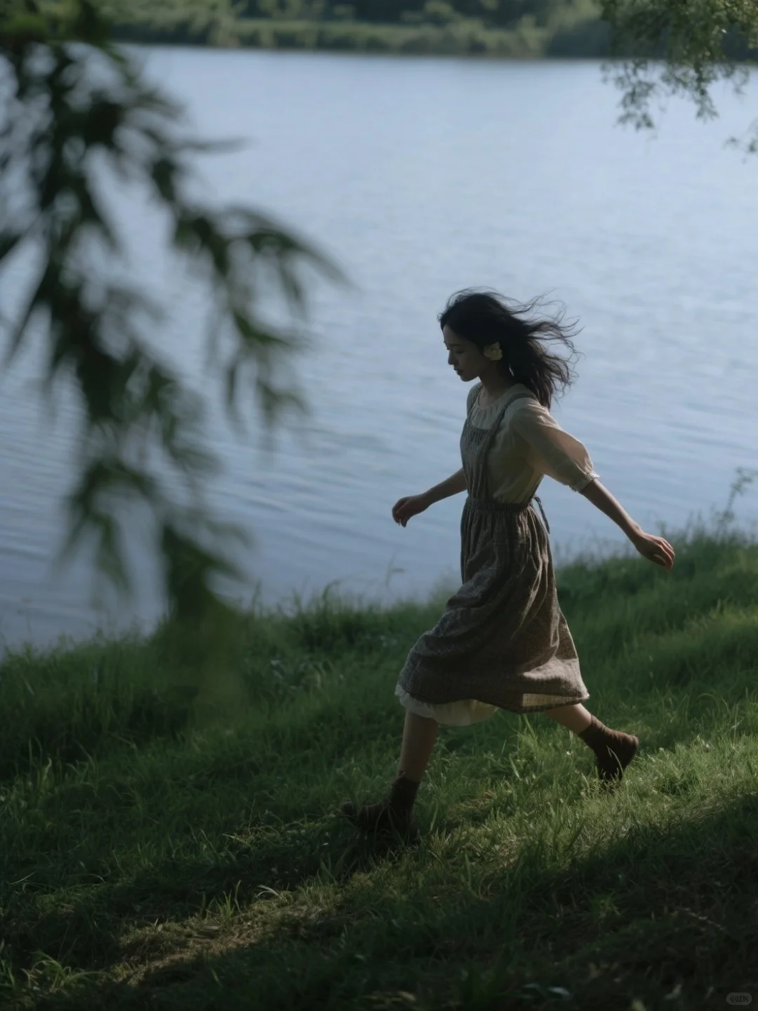 青草湖边，盛夏的邂逅