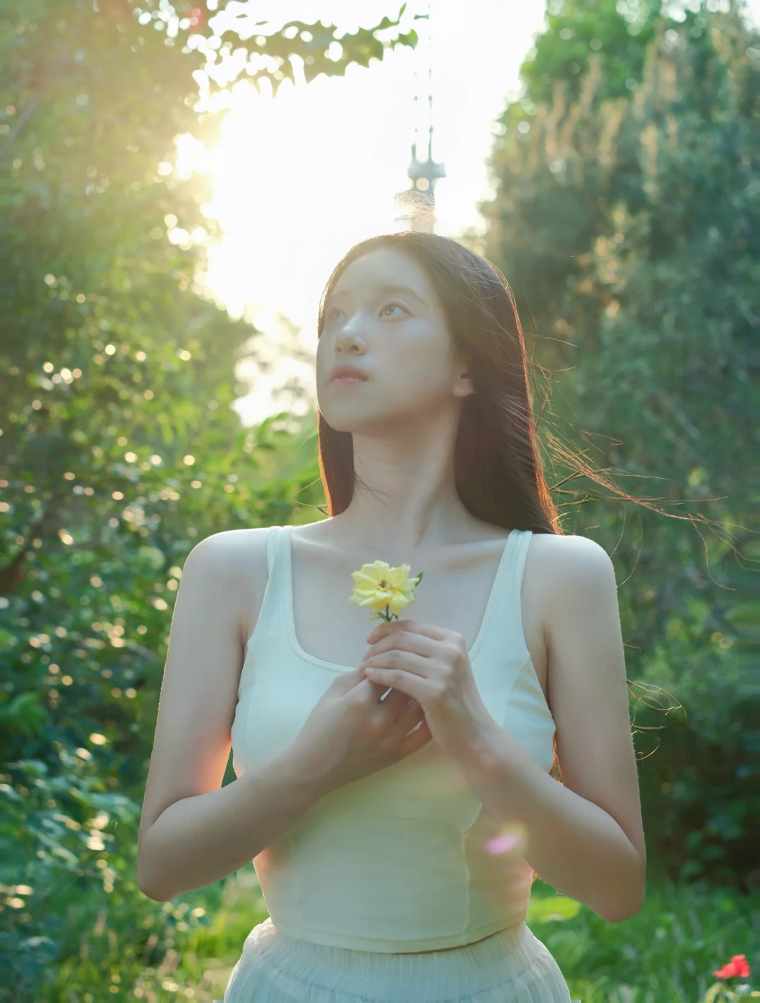富士女摄磁县约拍|森林里的少女🍃