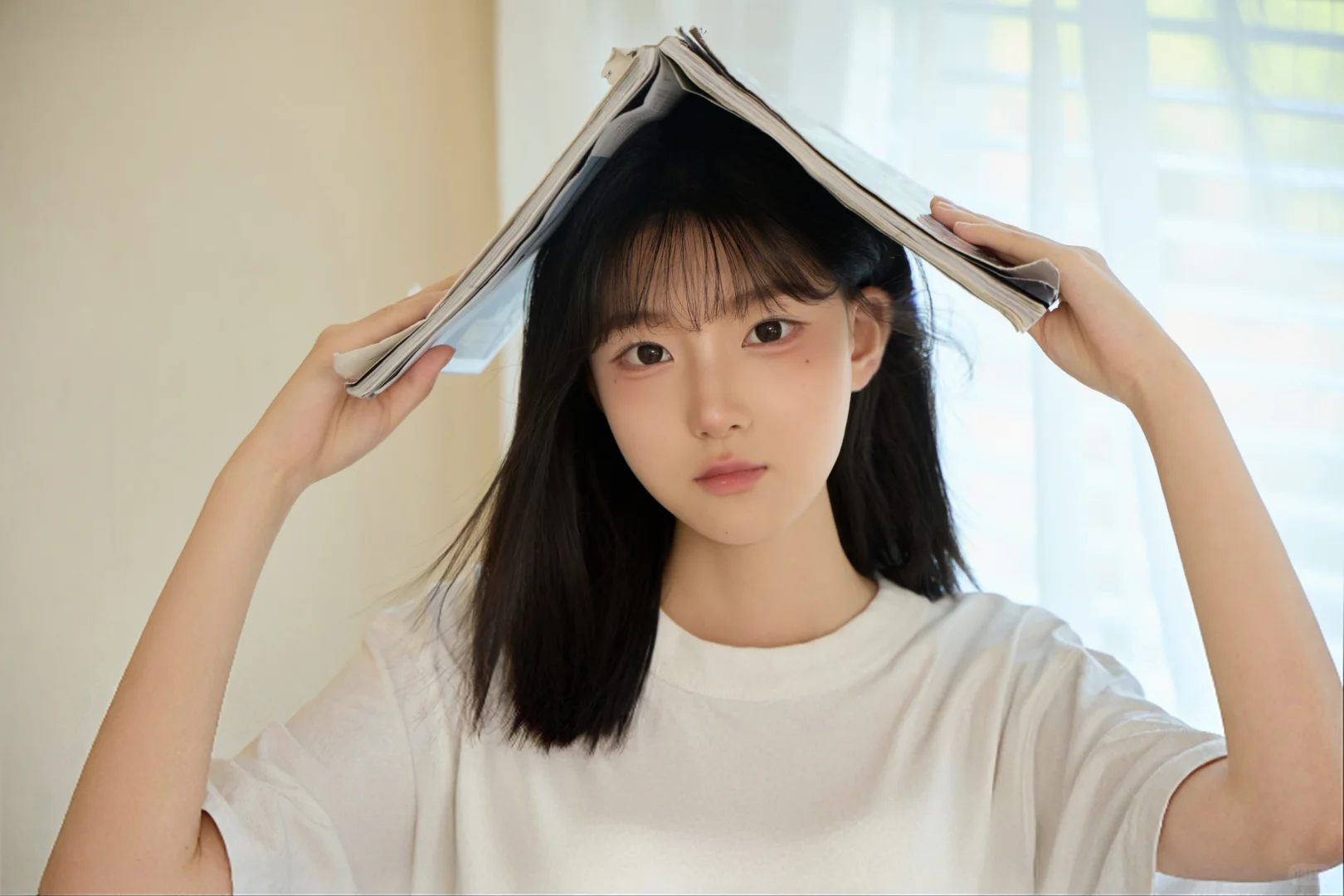 发一套自己没那么感冒的写真