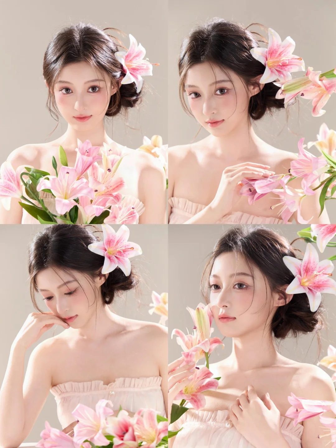 - 𝙑𝙄𝙑𝙄 𝘽𝙍𝙄𝘿𝘼𝙇 𝙭写真解锁九宫格