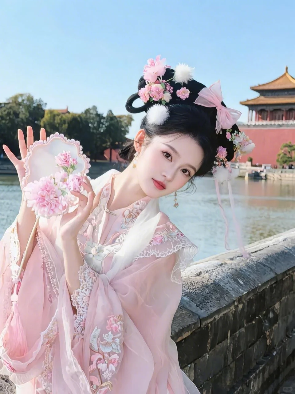 李沁古风穿搭第四弹
