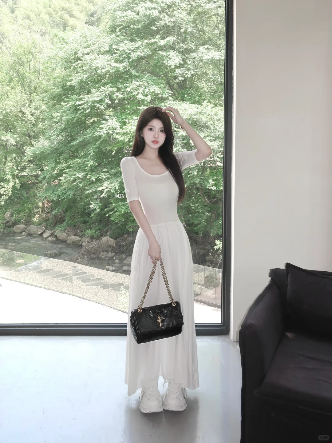 山间和白裙的清冷感🍃