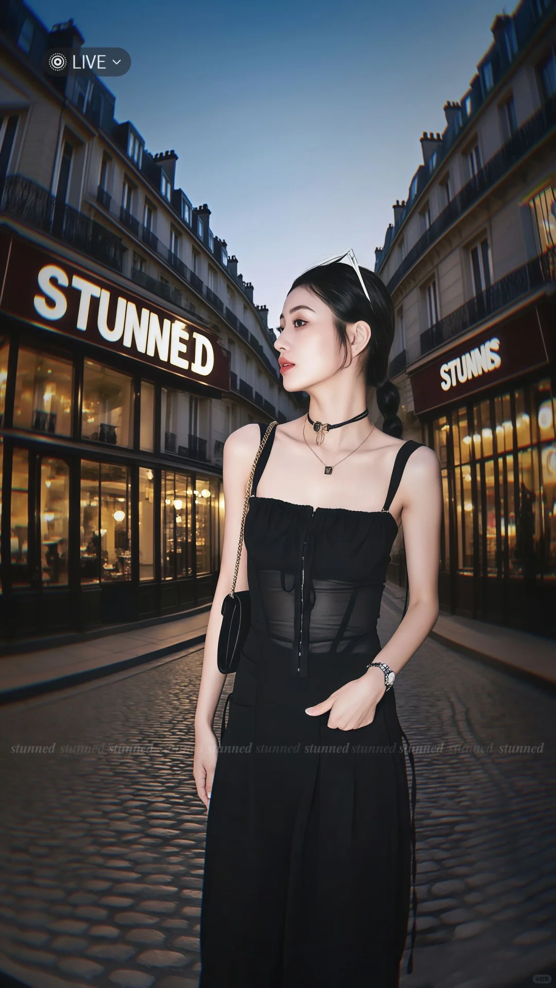 夜游街头🖤 拽姐穿搭炸场