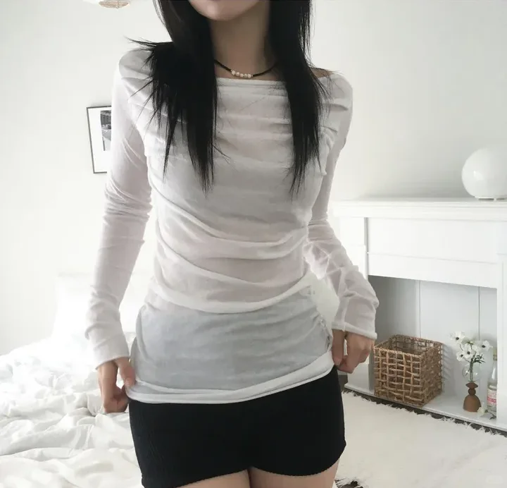 去年超火的透视长袖今年也时髦！！！