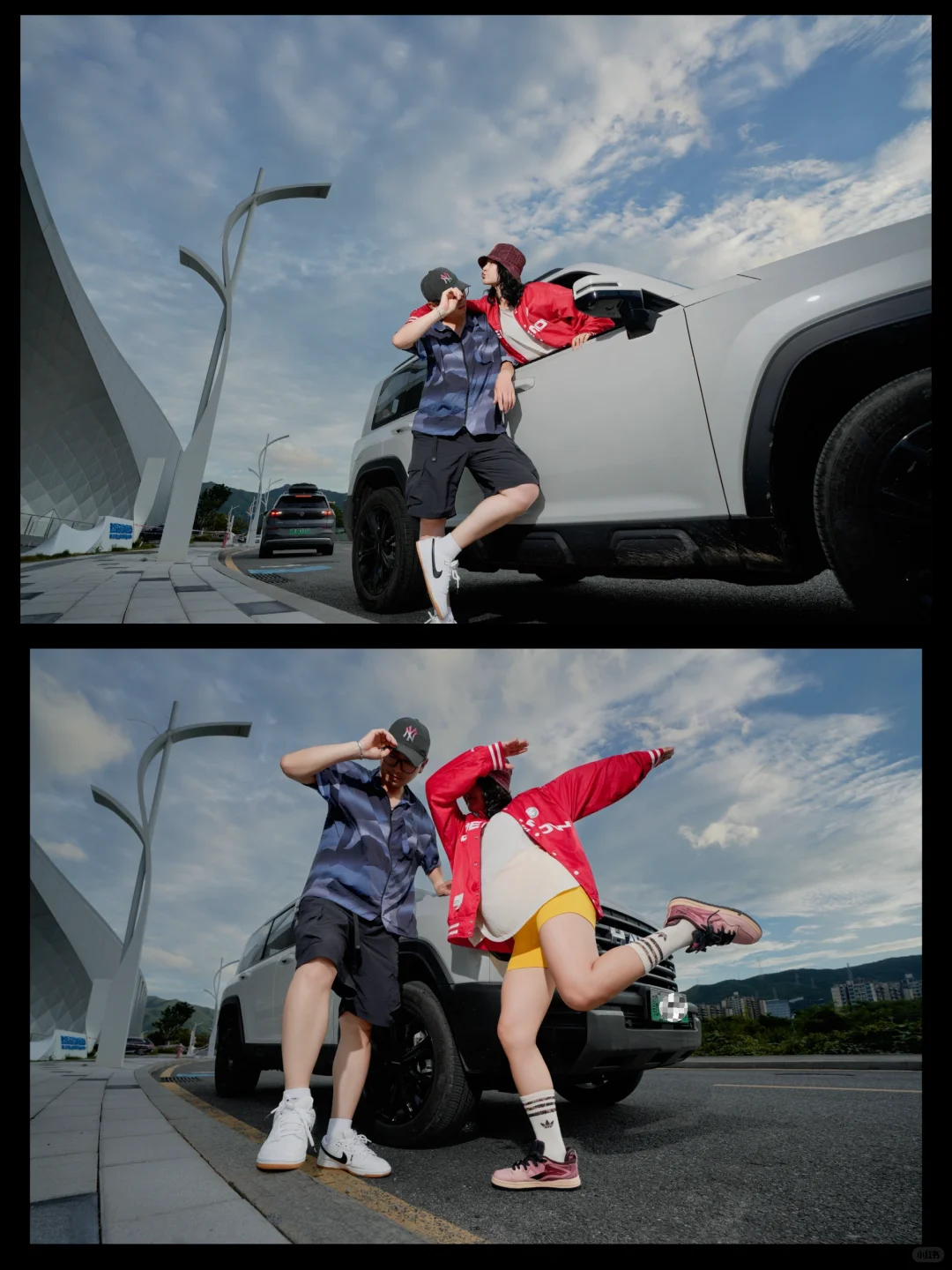 美女遇上超广角 📸️姿势越怪出片越快