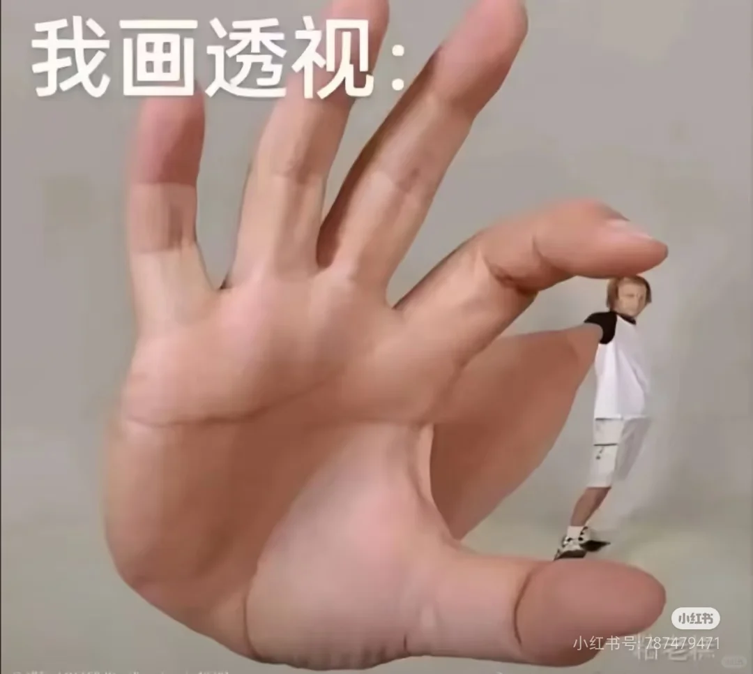 哈哈，透视真是太简单了