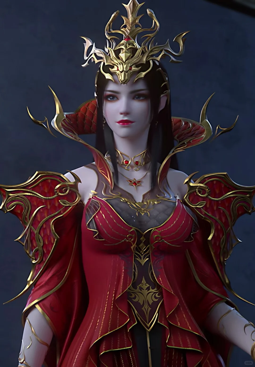 美杜莎女王｜麻烦给女王大人换个衣服吧～