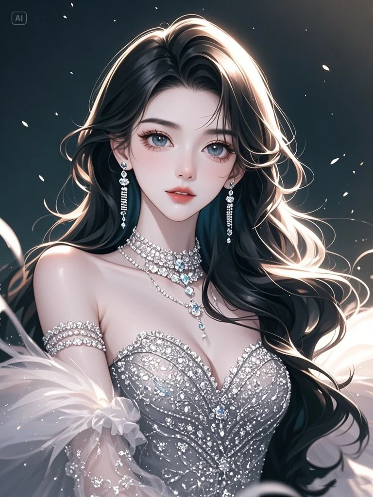 如此绝美的画风，这肯定是真女主吧！